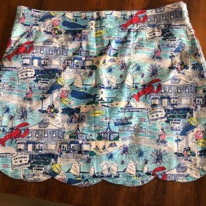 Vineyard Vines Scalloped Skort, size 12